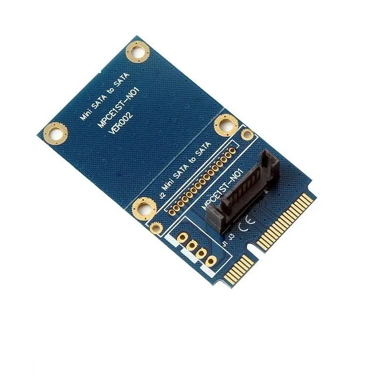 Msata Mini Pci-E Sata Ssd слот для 7 Pin Hdd адаптер конвертации карт | Компьютеры и офис