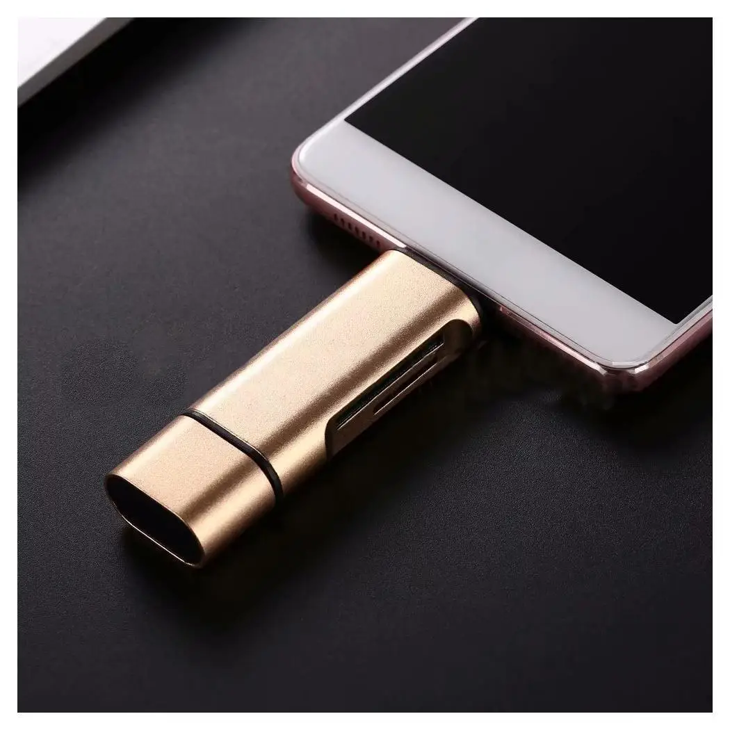 USB 2.0 TF Memory Card Reader For Moible Phone Computer Speaker Anywhere You Need Type C Micro | Компьютеры и офис