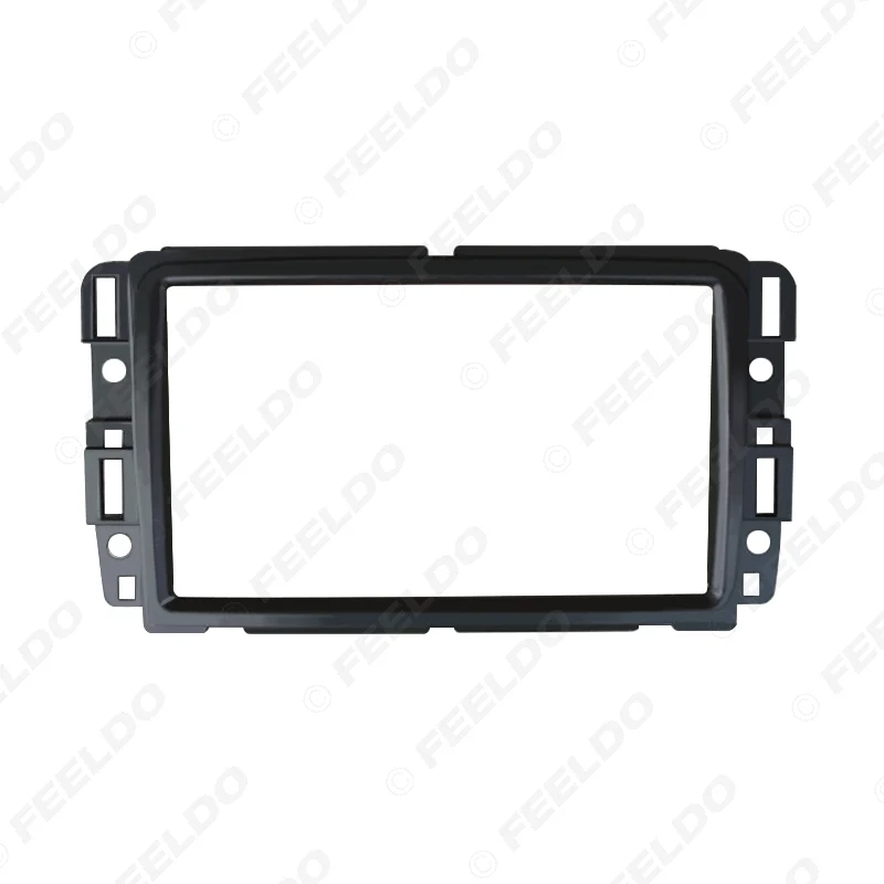 LEEWA автомобильный 2Din Радио Стерео DVD фасции рамка для CHEVROLET Traverse BUICK Enclave GMC Acadia Dash