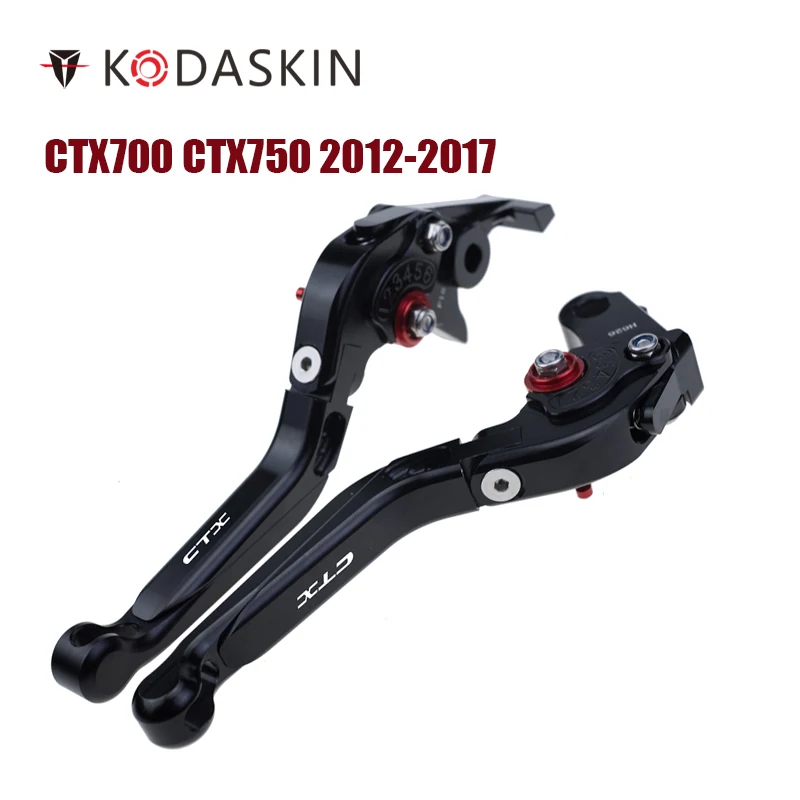 KODASKIN Folding Extendable Brake Clutch Levers for Honda CTX700 CTX750 2012-2017 | Автомобили и мотоциклы