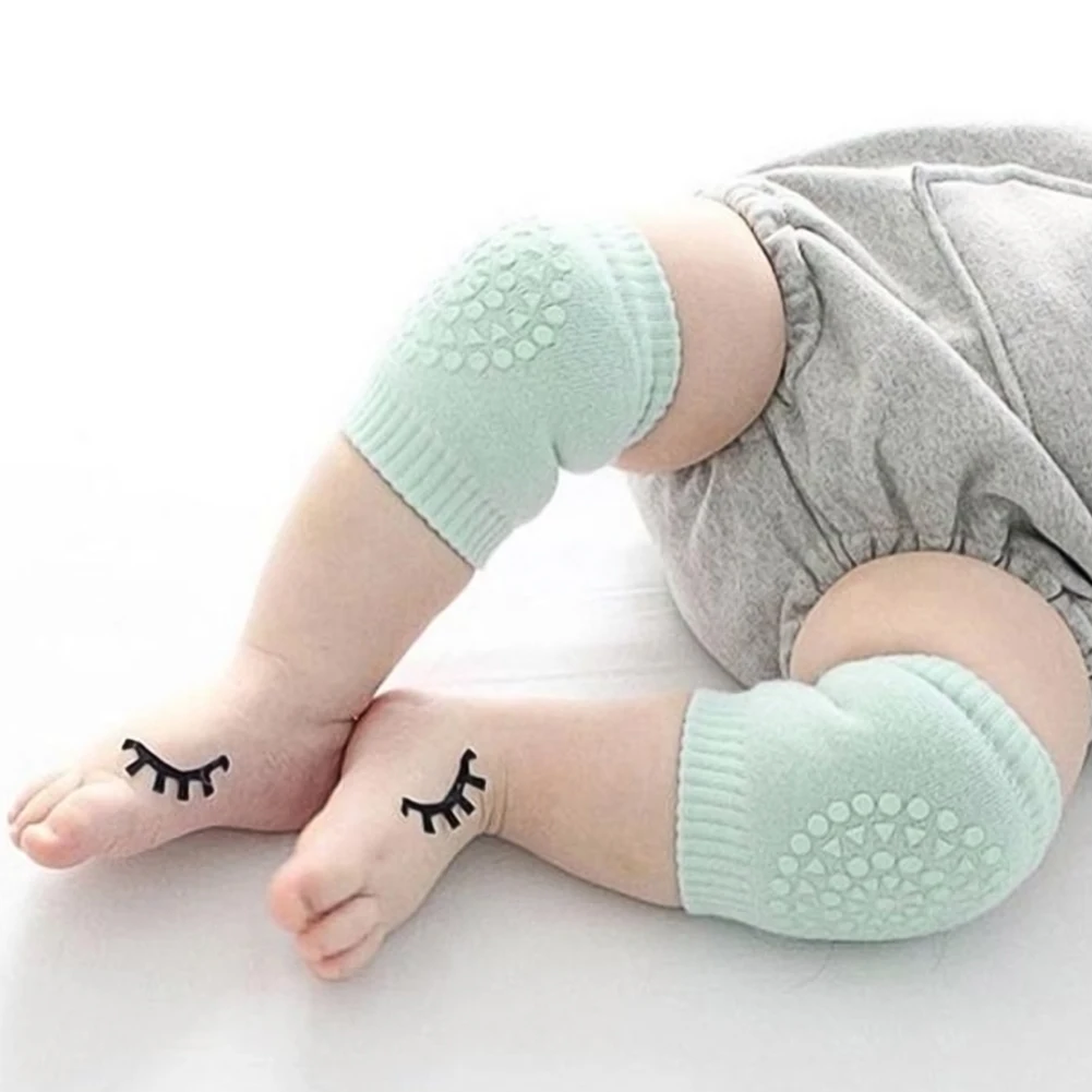 

1 Pair Baby Knee Pad Kids Safety Crawling Elbow Cushion Infant Toddler Leg Warmer Knee Support Protector Baby Kneecap for baby