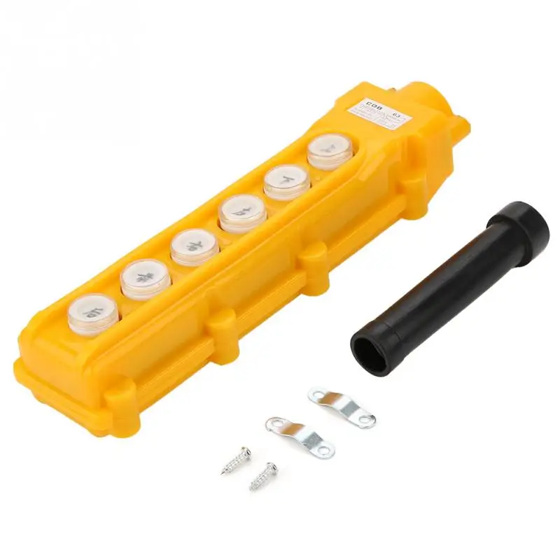 6 канальный кнопочный переключатель подъемный кулон устойчивый к дождю для