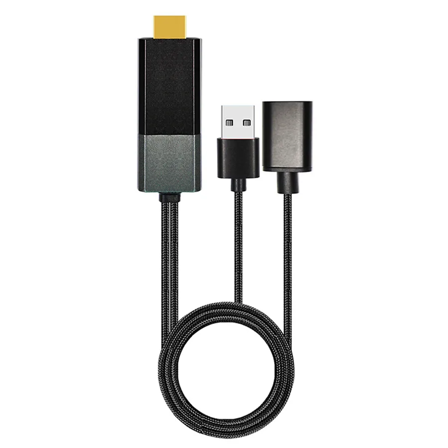 

HD Mirroring for Lightning Cable to HDMI-compatible for IOS Android,1080P HDTV Adapter Cable