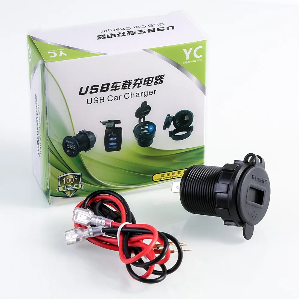 Универсальное автомобильное зарядное устройство SOONHUA 5V1.5A 3 0 с двумя usb-разъемами