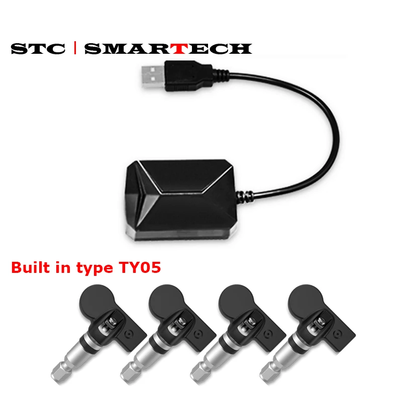 Android DVD TPMS USB сигнализация автошины система мониторинга давления 4 шины