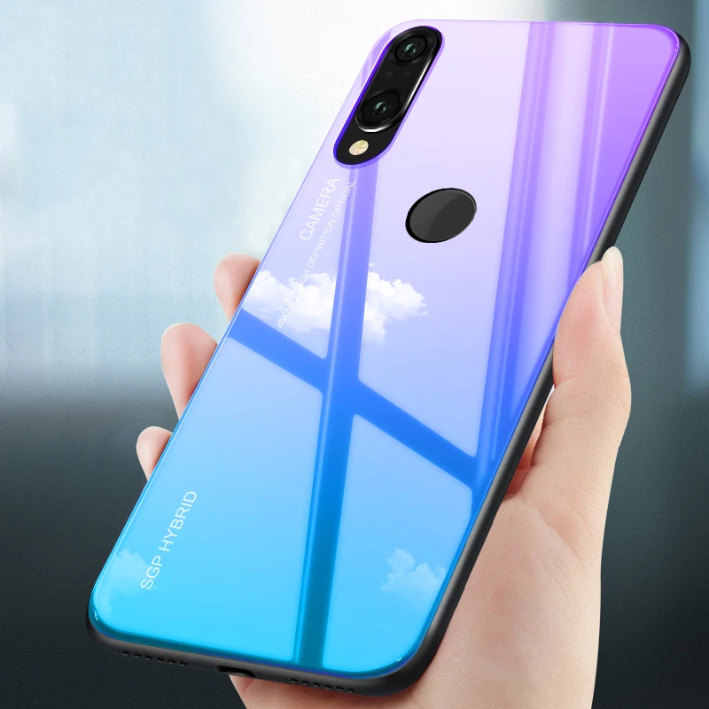 Чехол для P20 pro lite чехол huawei p20 p20lite p20pro p 20 чехол-бампер из закаленного стекла |
