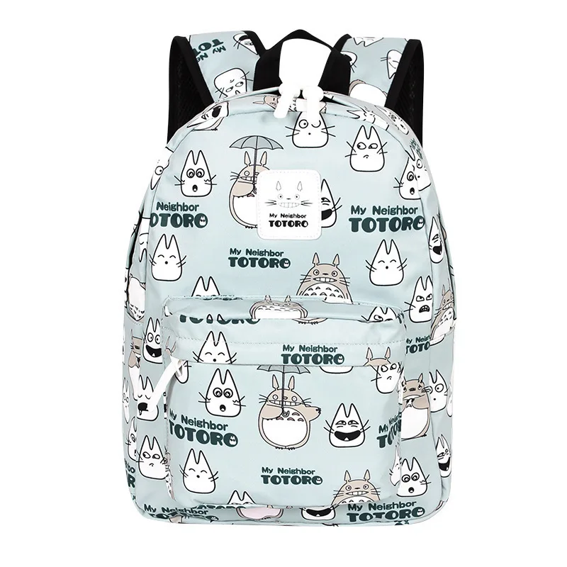 Женский рюкзак Neko Atsume с рисунком из мультфильма Mochila для девочек и мальчиков