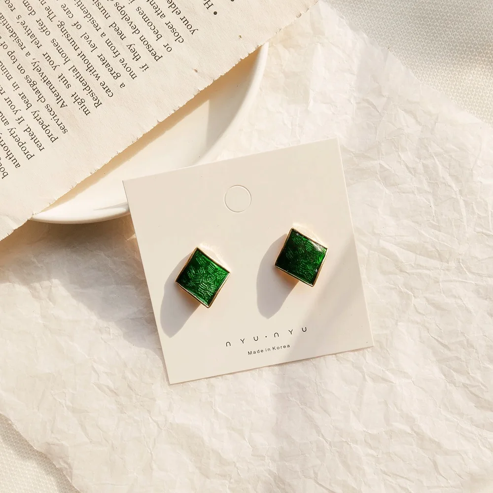 Ins New Korean Concise Fashion Geometry Irregular Personality Originality Small Stud Earrings For Women Jewelry Accessories | Украшения и