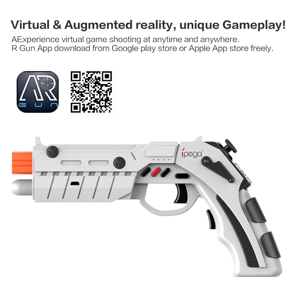Геймпад Ipega Φ Bluetooth Game AR беспроводной игровой планшет для смартфонов Android iOS 7 0 iPhone X