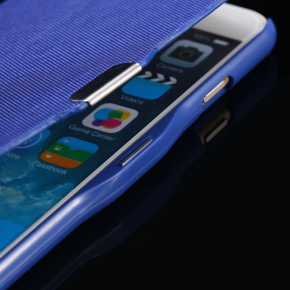 Магнитный чехол KISSCASE для iPhone 6 6S Plus чехлы телефонов 5C 5 5S SE ультра тонкий тканевый с