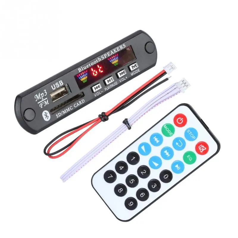 SDM01BT + U DX 4 цвета экран Bluetooth FM APE FLAC декодирующая плата модуль Прямая
