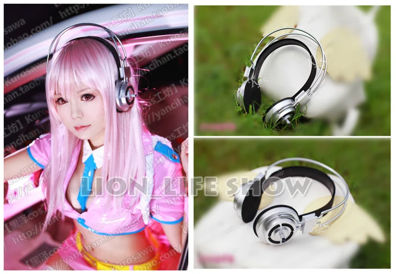 Наушники Sonicomi Super Sonico для костюмированной вечеринки вечерние аксессуары