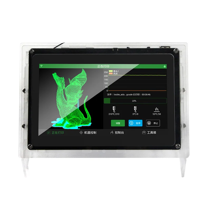 МКС Pad 7 дюймов емкостный сенсорный экран Экран 3D печать Камера 12V Питание USB