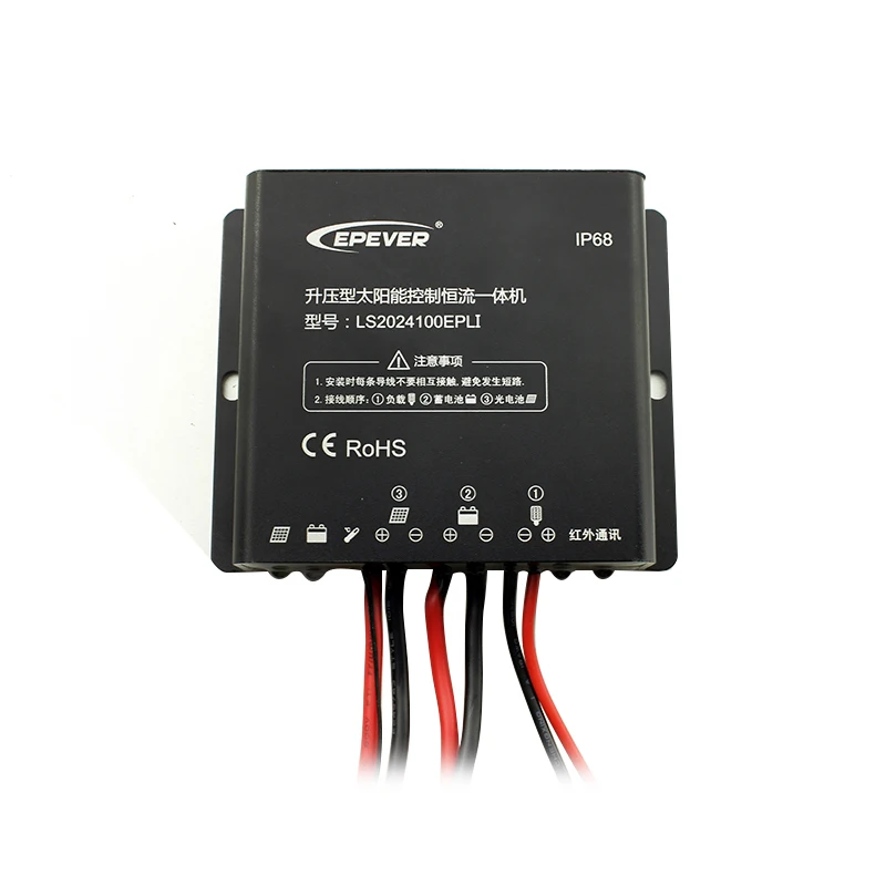 LEORY EPEVER 10A 24V Контроллер заряда на солнечной батарее уличный фонарь литиевая