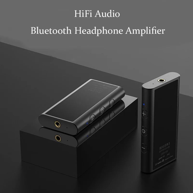 

Artextreme R5 AAC HD Bluetooth5.0 Headphone Amplifier Audio Amplifier 180mW QCC3008 HiFi for Iphone for Huawei