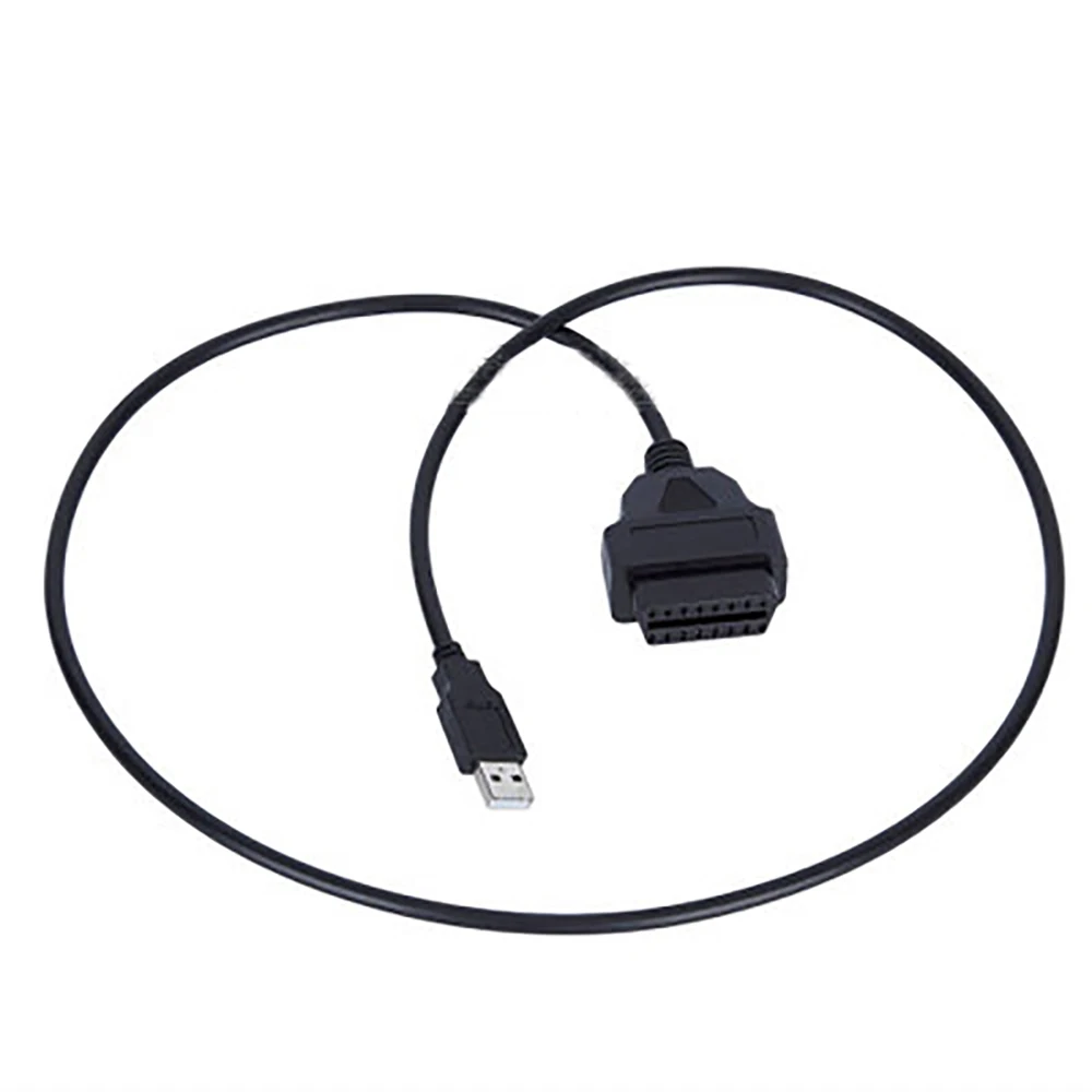1 шт. 16Pin OBD2 к USB порт зарядное устройство адаптер кабель соединитель