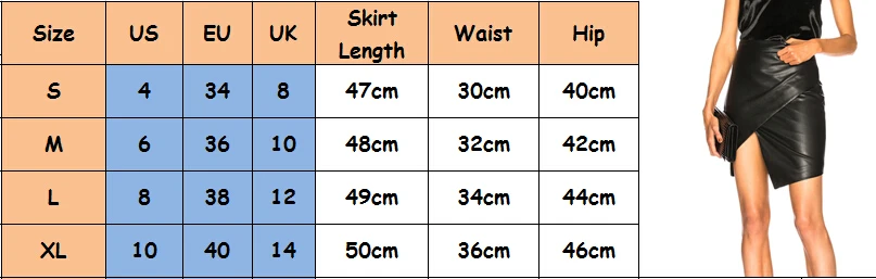 Womens PU Leather Skirts High Waist Cross Hip Hop Irregular Pencil Skirt Streetwear Faux Short Mini Women | Женская одежда