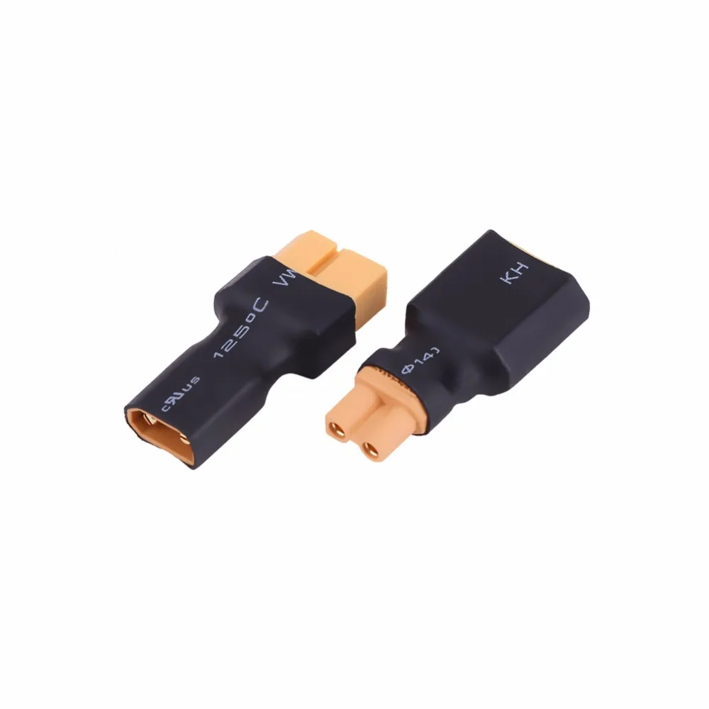 5 шт./компл. 2 типа XT30 к XT60 Женский Мужской пластик + металлический