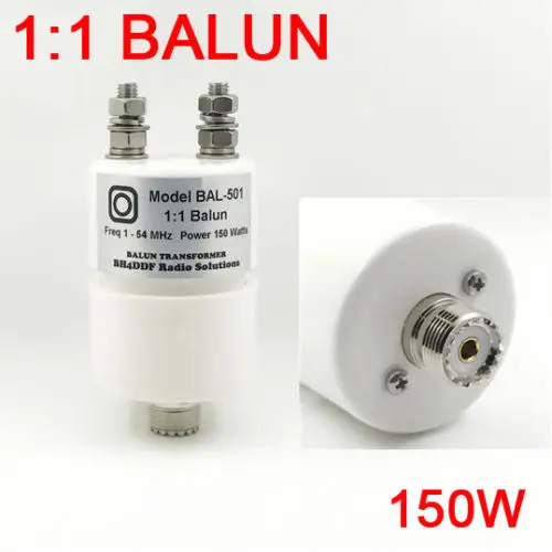 1:1 BALUN выдерживаемая мощность 150 Вт SSB PEP 250 для радиоприемника и QRP коротковолновый