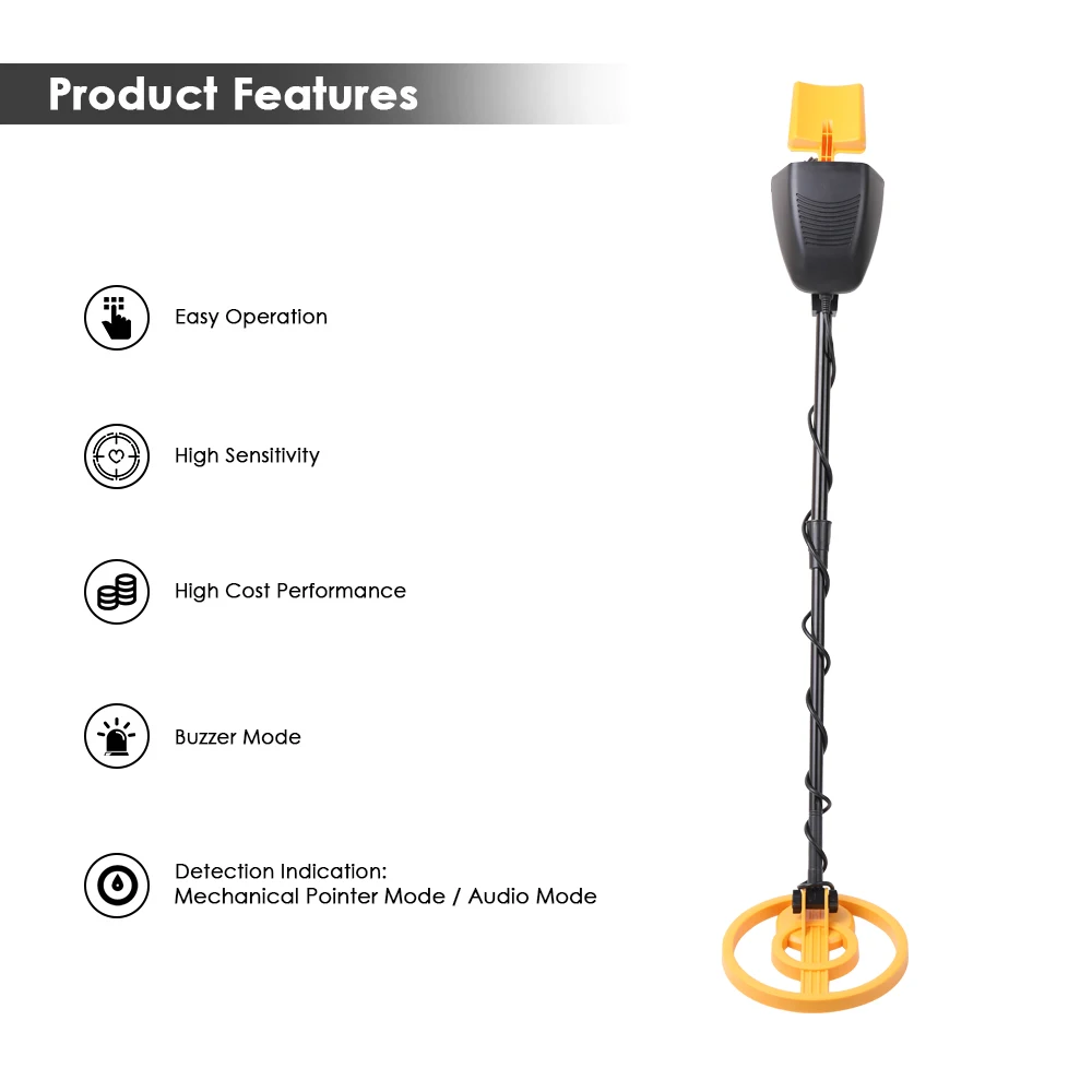 Высокочувствительный подземный металлоискатель Pinpointer Gold Finder Pinpointinter