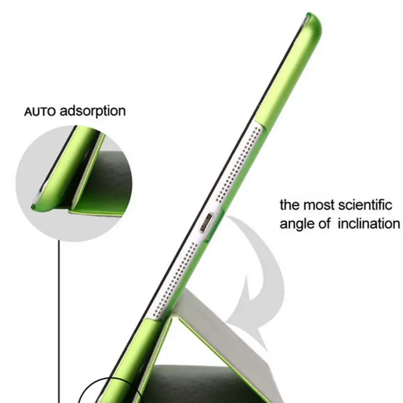 Ультратонкий Флип-кейс из искусственной кожи для iPad Air 2 6 умный складной