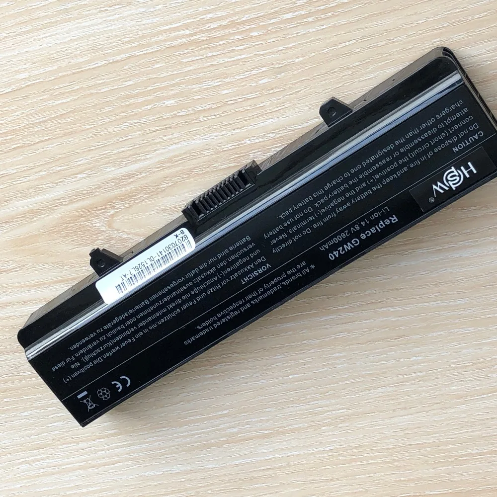 Аккумуляторная батарея 14 8 в для Dell Inspiron 1525 1526 1545 GW240 312 0625 RN873 X284G XR697|Аккумуляторы
