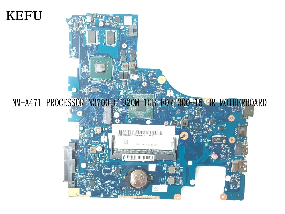 KEFU Доступен Новый BMWC1 /BMWC2 NM A471 REV: 2 0 материнская плата для LENOVO 300 15IBR Материнская