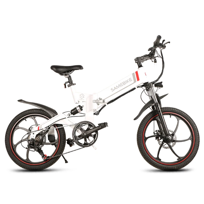 Samebike 20 ZANCHE открытый 10Ah батарея Умный складной электрический велосипед мопед 3