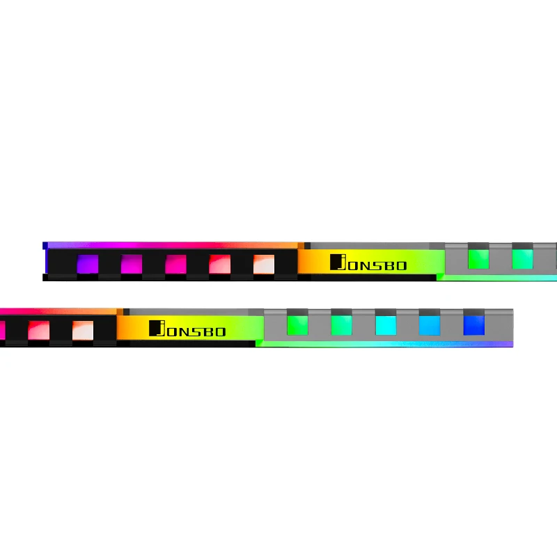 Jonsbo Nc 2 шт. Настольный теплоотвод ОЗУ корпус охладителя Rgb 256 цветов