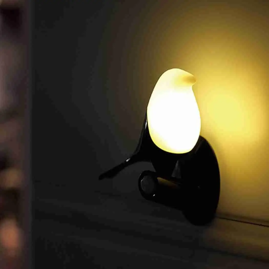 Творческий птица светодиодный светодиодные декоративные огни Smart 12Lm сенсор