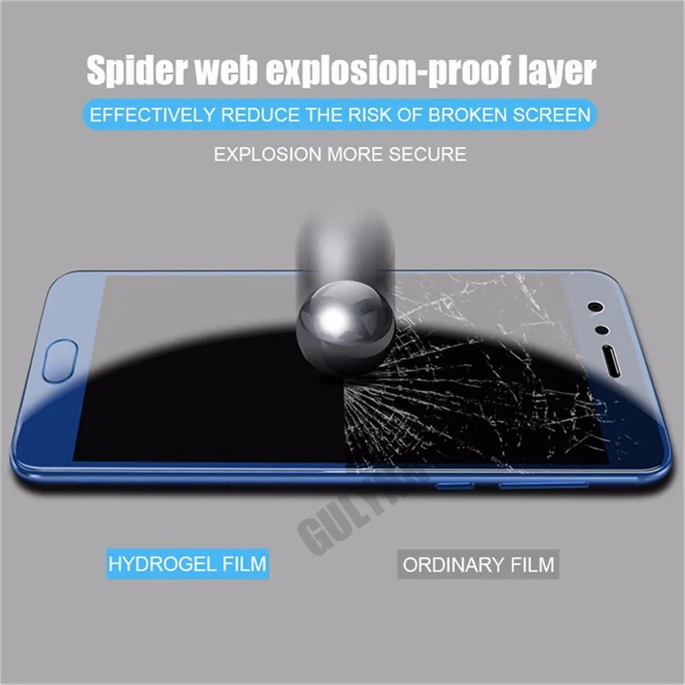 Мягкая Гидрогелевая пленка 5D с полным покрытием для Huawei P30 P20 Mate 20 Lite Pro защитная