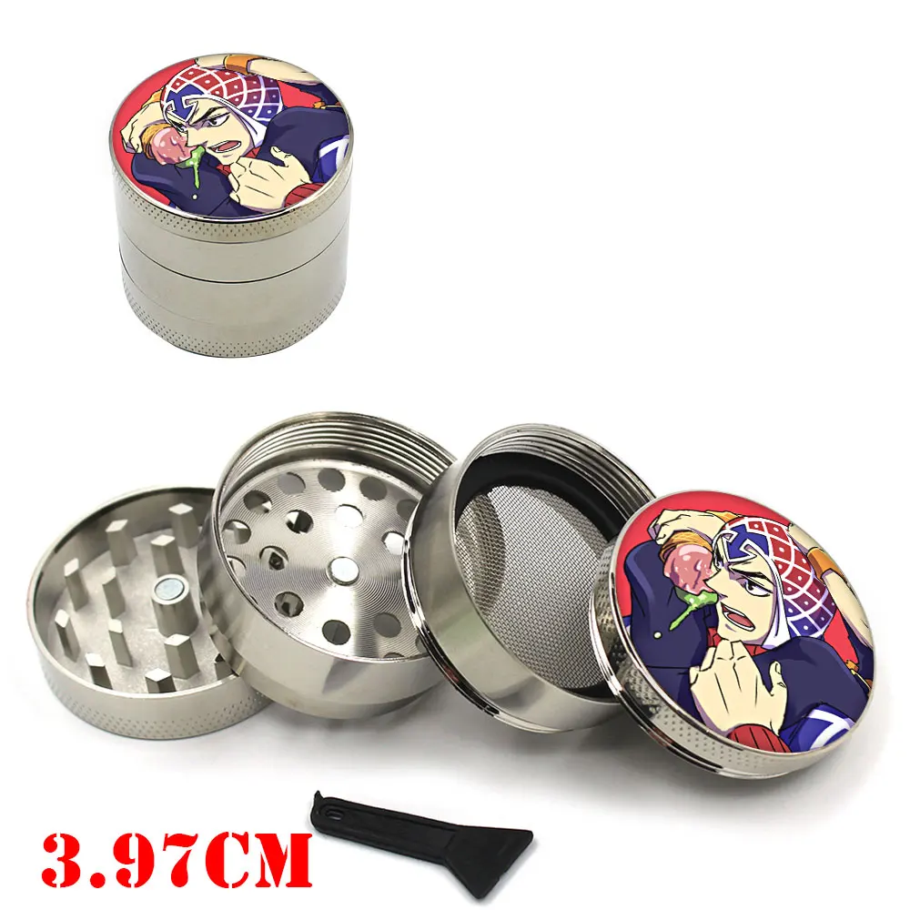 JoJo невероятное приключение машина 4 барабан для пистолета с дымом измельчители