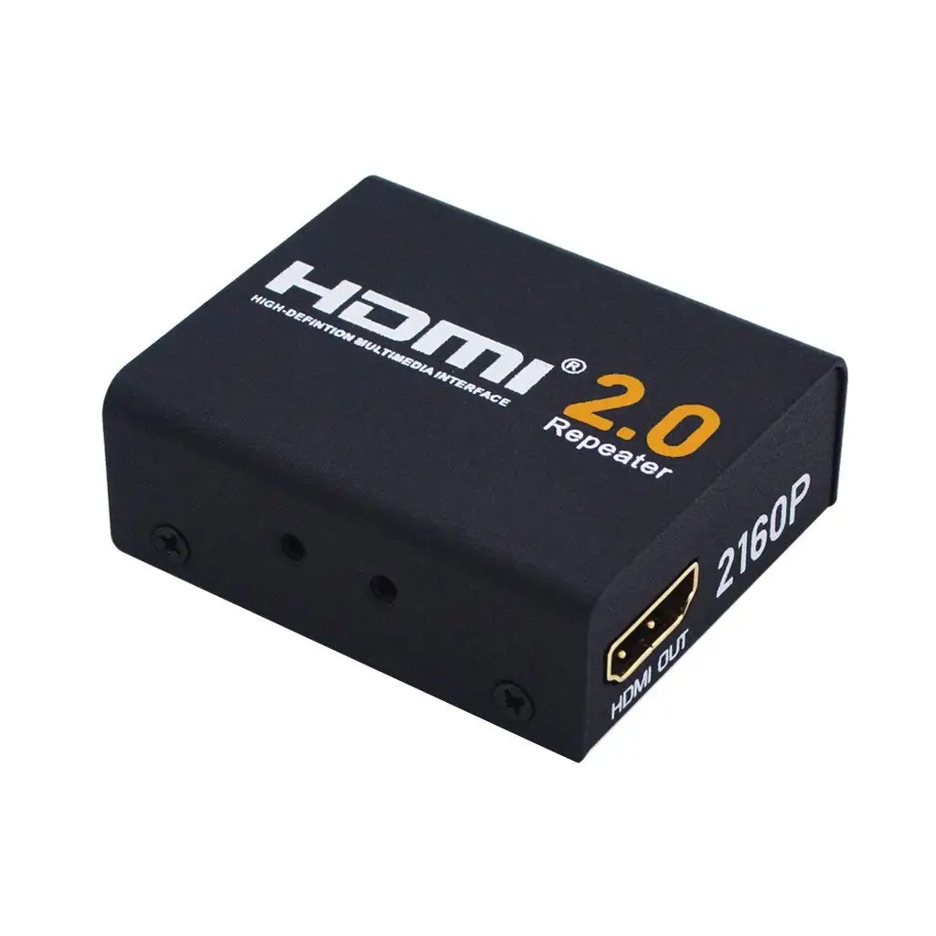 HD 2160P 3D 4K HDMI 2 0 сплиттер ретранслятор расширитель усилитель HDTV металлический