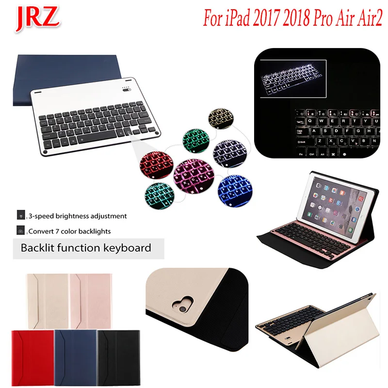 Кожаный чехол подставка для планшета iPad Air Air2 Pro 9 7 дюйма 2018 дюйма|Чехлы планшетов