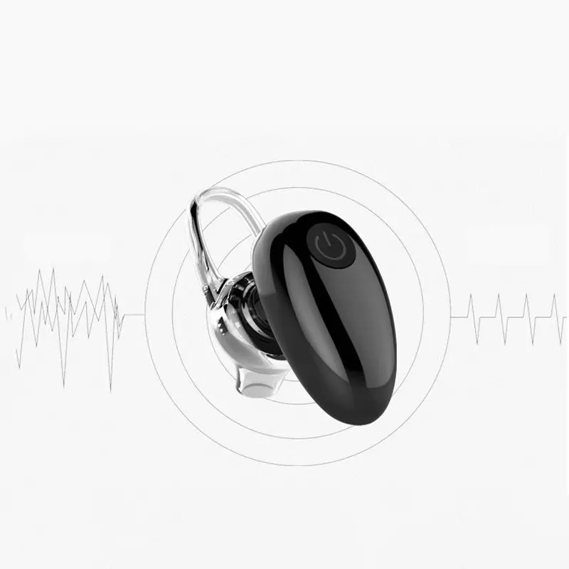 Беспроводные наушники Bluetooth спортивные с микрофоном мини невидимые стерео