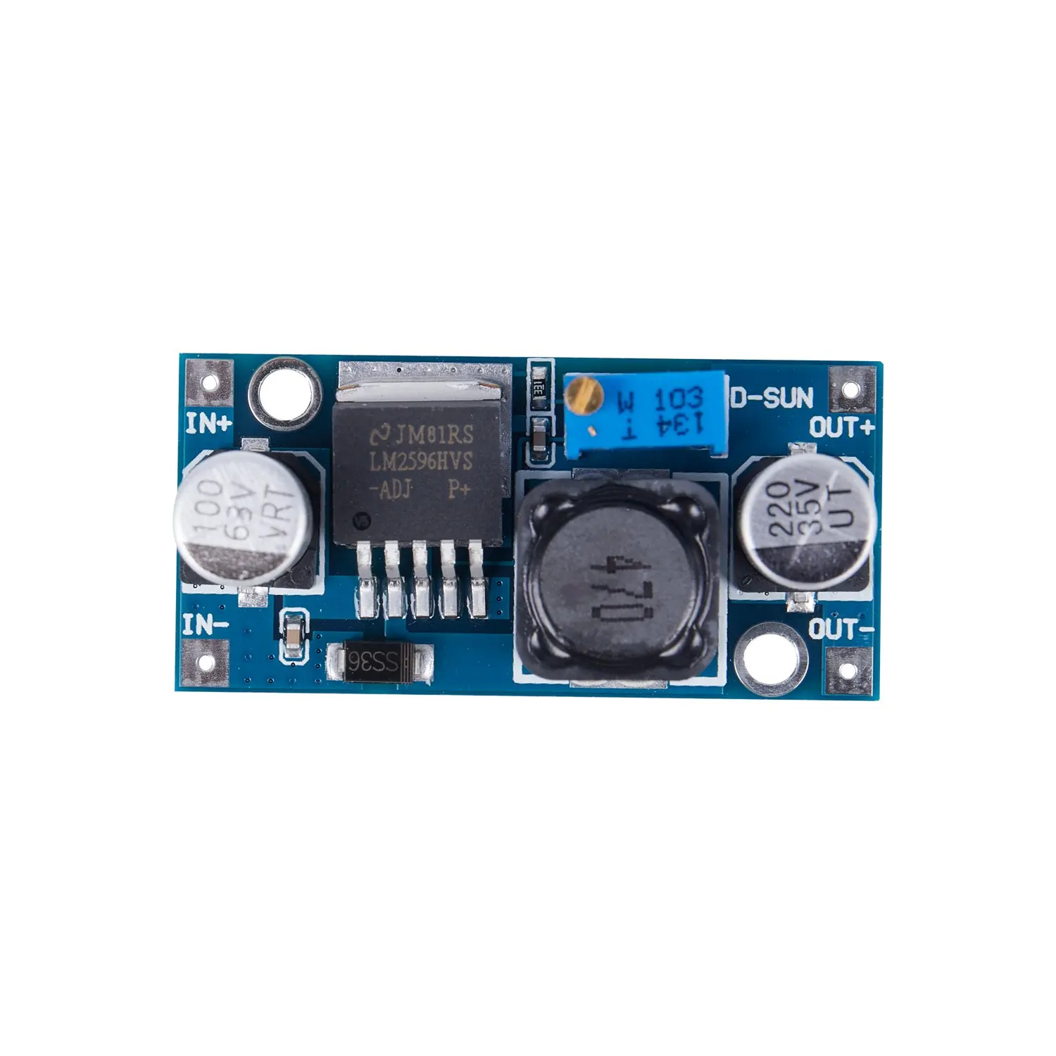 Hot 48V Adjustable Step-down Regulator Module DC-DC LM2596HV Input 4.5-60V Power | Обустройство дома