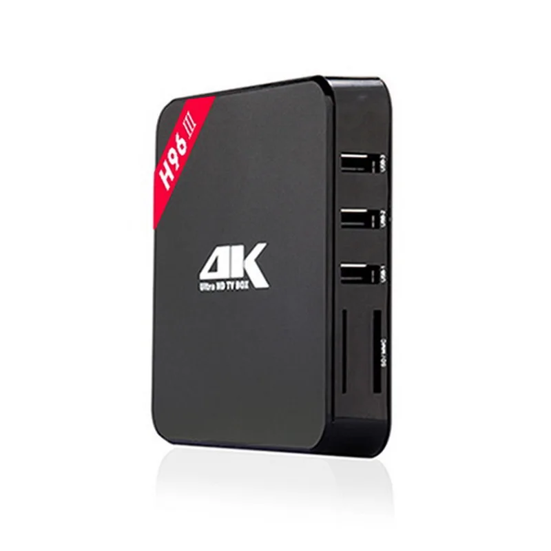 H96-Iii Android 7 1 Smart Tv Box Amlogic Rk3328 четырехъядерный Wifi 2 4G 4K видео медиаплеер для Netflix Youtube