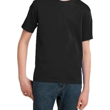 Порт и компания PC61Y Youth Essential Tees Jet Black-очень маленькие |