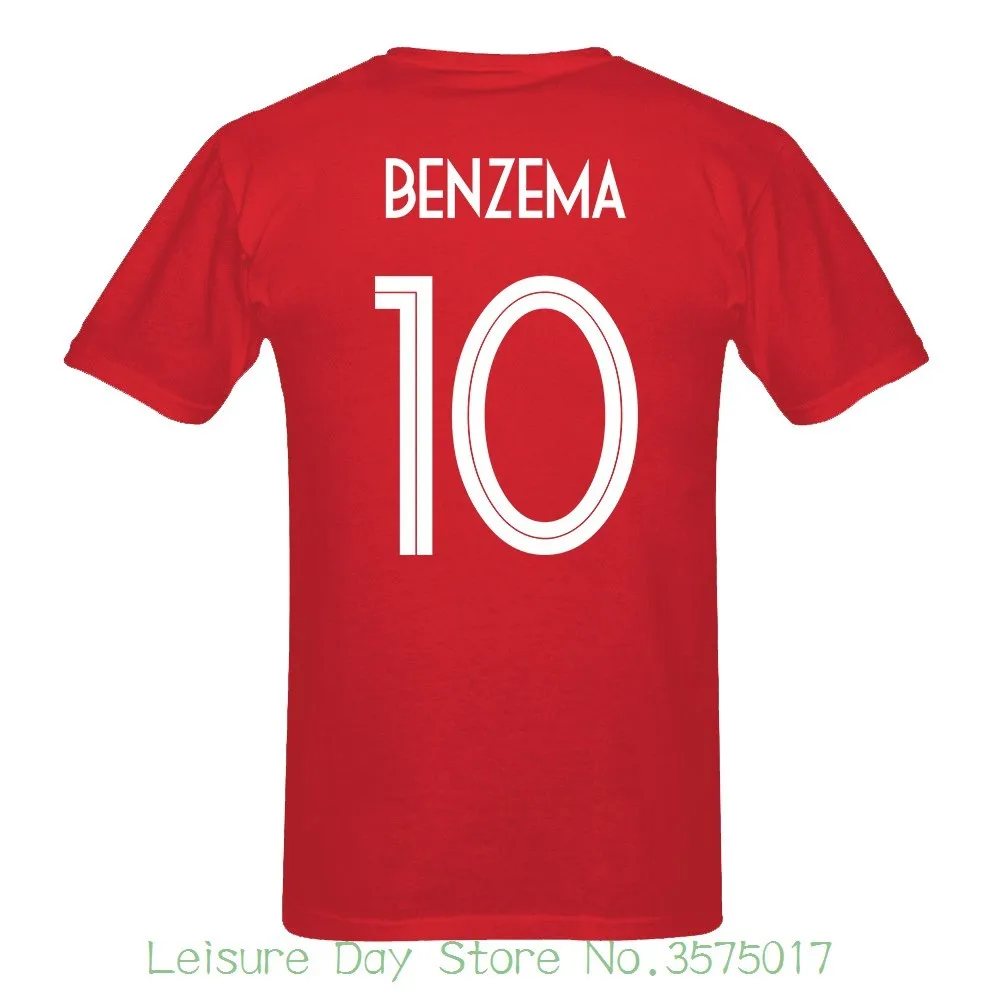 Новинка 2018 Франция Benzema номер 10 Чемпионат мира по футболу в России цветов