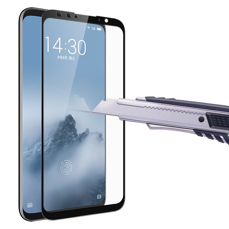 HD полное покрытие Защитное стекло для Meizu 16X M15 16 Plus Lite M6S M5S M5C M6 M5 M3 Note 9H Закаленное