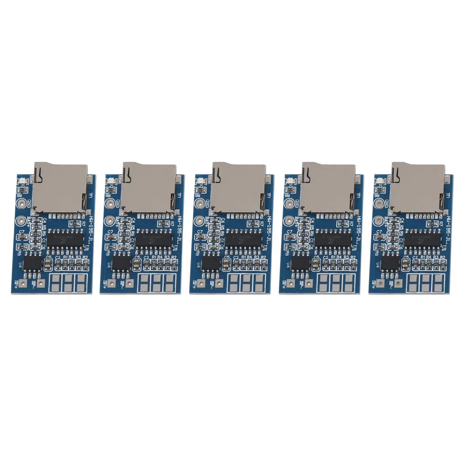 TF карта GPD2846A 5 шт. MP3 декодер плата 2 Вт модуль усилителя для Arduino|MP3-плееры| |
