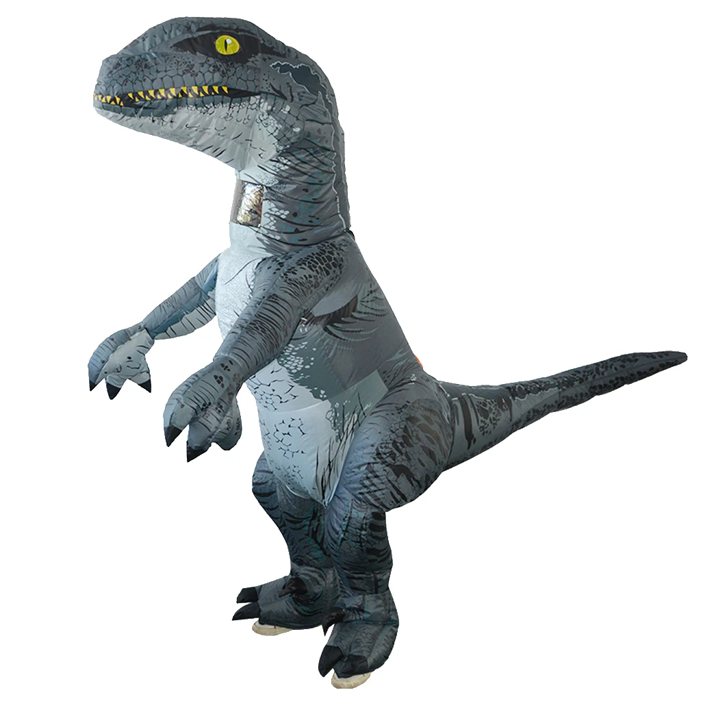 Prettyia взрослый надувной костюм T-rex динозавра на Хэллоуин маскарадный для