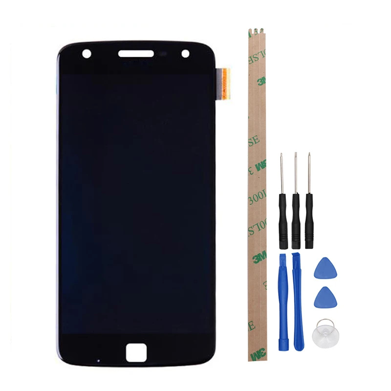 Remanbor для Motorola Moto Z Play XT1635 ЖК дисплей Дисплей из тисненой жести Запчасти цифровые