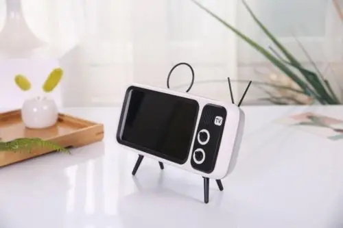Портативный мини беспроводной Bluetooth динамик Поддержка TF карты Ретро колонки с