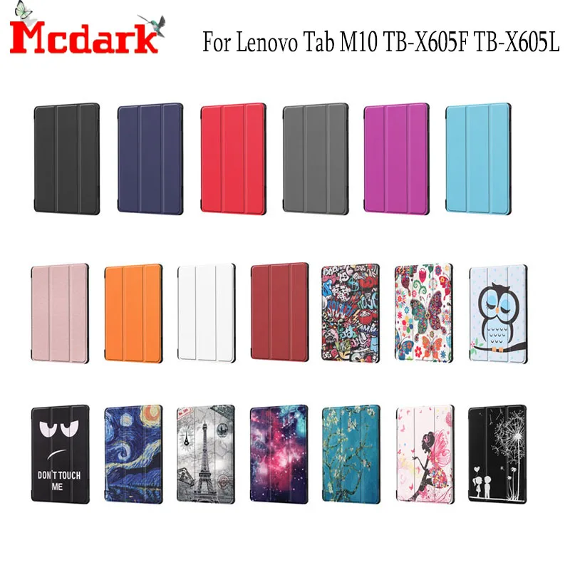 Новый Для Lenovo YOGA Tab M10 TB X605F X605L Смарт кожаный чехол для планшета магнитный с