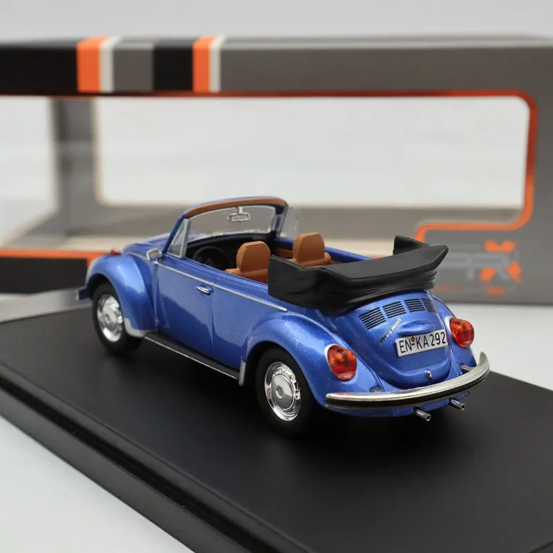 Премиум X 1:43 SUPER BEETLE модель для литья под давлением с металлическим синим верхом