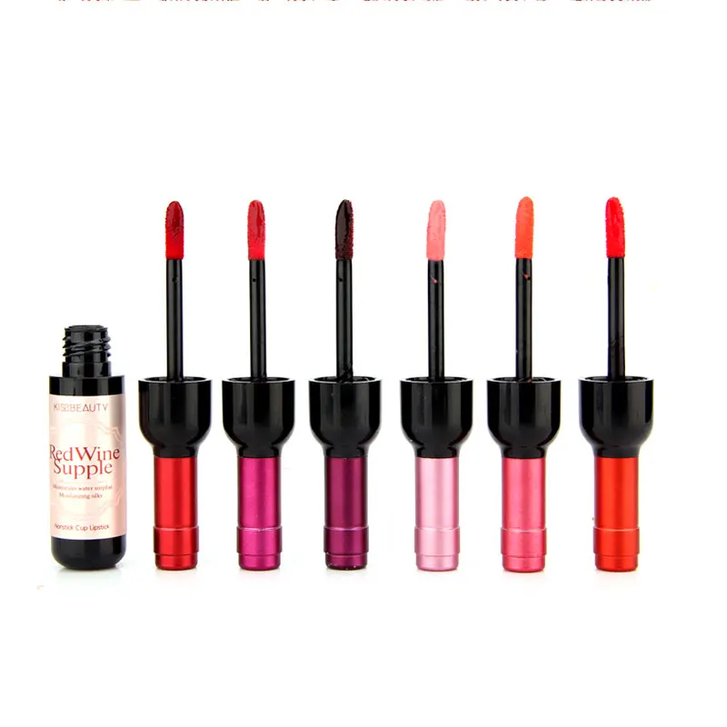 KISSBEAUTY матовая долговечная жидкость блеск для губ макияж водонепроницаемый легко
