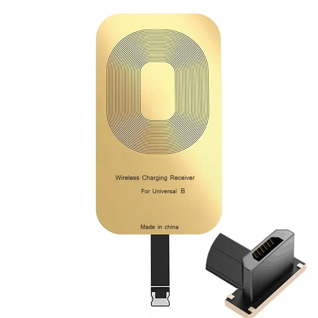 Универсальный Quick Charge Беспроводное зарядное устройство 5 в приемник для Android Micro USB