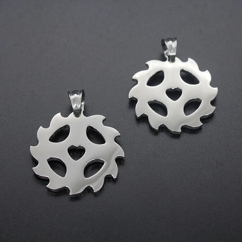 Массивное ожерелье в стиле стимпанк цепь из нержавеющей стали байкерском с