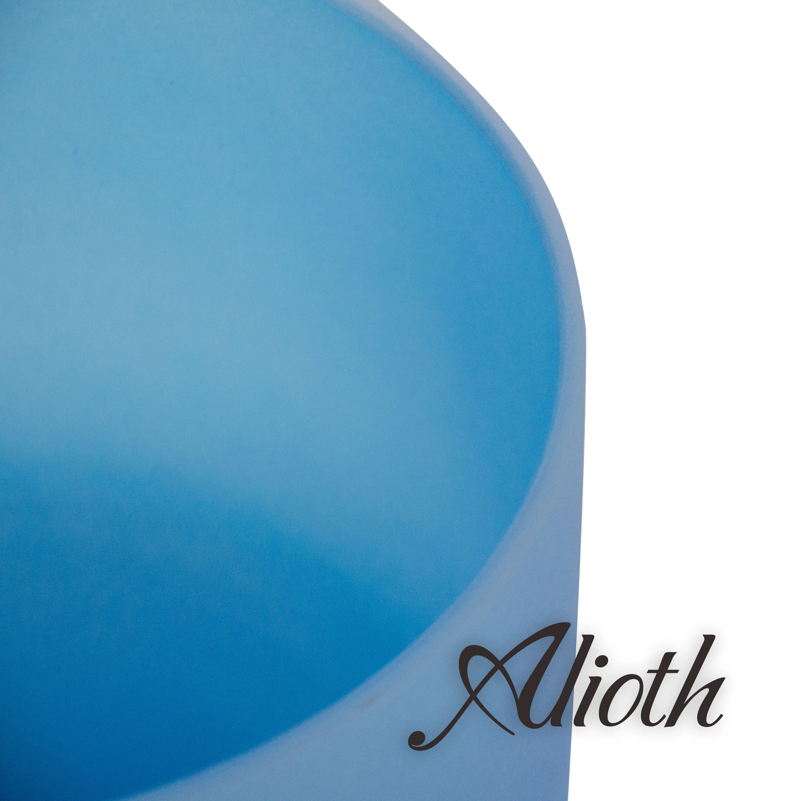 10 дюймов синий цвет G Note кристалл поющая чаша для горла чакра